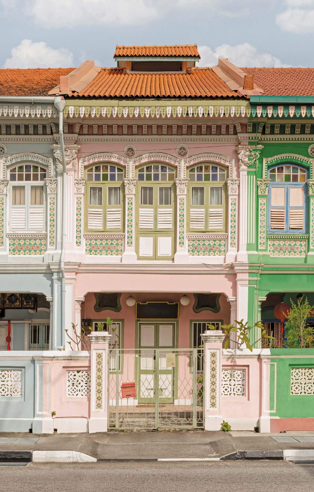 Conserved heritage bungalow at the centre of the site